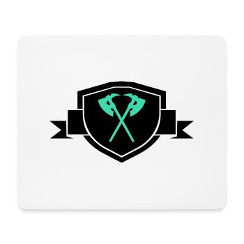 Axes Coat of Arms - Mouse Pad (horizontal) - white - Front