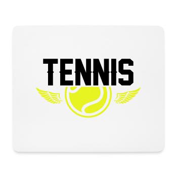Tennis - Mouse Pad (horizontal) - white - Front