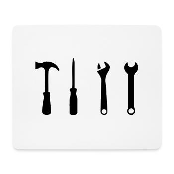 tool - Mouse Pad (horizontal) - white - Front