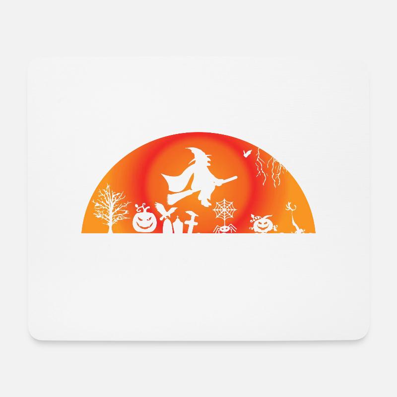 Walpurgisnacht I Hexentanz im Harz I Brocken - Mousepad (Querformat) - Weiß