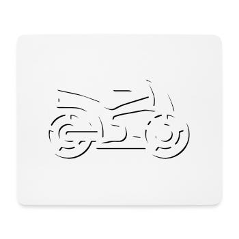 Triathlon Swim Bike Run - Mouse Pad (horizontal) - white - Front