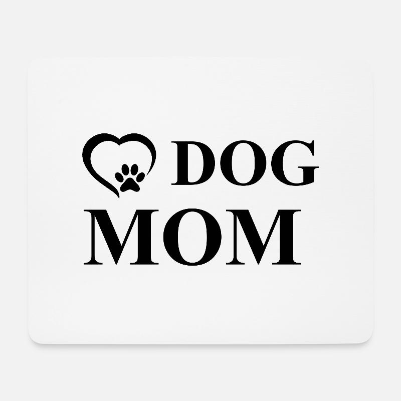 Hund Dog - Mousepad (Querformat) - Weiß
