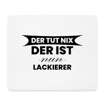 Handwerker Handyman Handwerk Werkzeug Baustelle - Mousepad (Querformat) - Weiß - Vorne