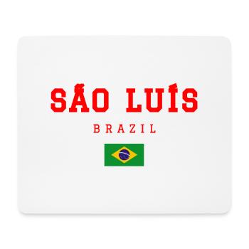 Sao Luis Brasilien - Mousepad (Querformat) - Weiß - Vorne
