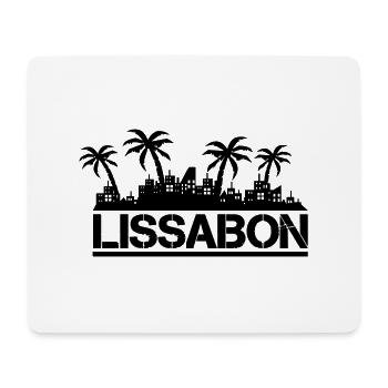 lissabon - Mousepad (Querformat) - Weiß - Vorne
