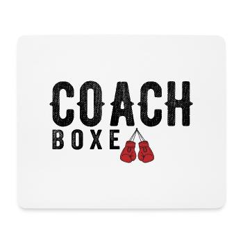 Coach Boxe Entraineur de Boxe | Cadeau Coach Boxe - Tapis de souris (format paysage) - blanc - Devant