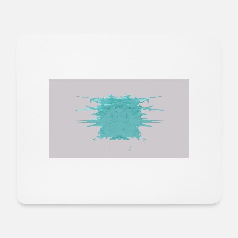 Shard Cube - Mouse Pad (horizontal) - white
