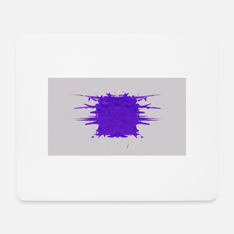 Sliver Cube - Mouse Pad (horizontal) - white