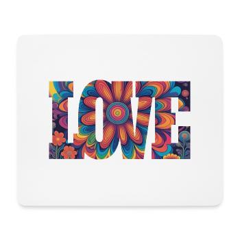 Love - Mouse Pad (horizontal) - white - Front