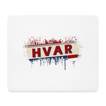 croatia hrvatska croatia hrv hr travel tourism - Mouse Pad (horizontal) - white - Front