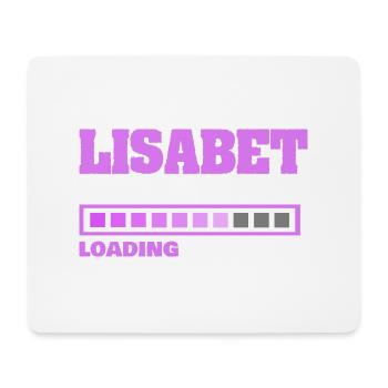 Geschenk für Lisabet - Mousepad (Querformat) - Weiß - Vorne