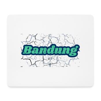 Bandung Indonesia - Mouse Pad (horizontal) - white - Front