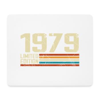 Vintage 1979 Retro Birthday - Born in 1979 - Mouse Pad (horizontal) - white - Front