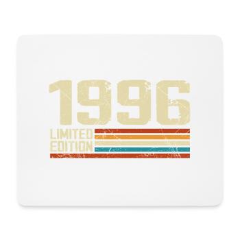 Vintage 1996 Retro Birthday - Born in 1996 - Mouse Pad (horizontal) - white - Front