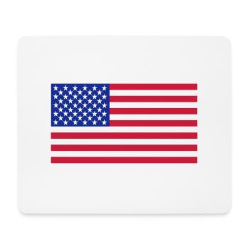 États-Unis - Tapis de souris (format paysage) - blanc - Devant