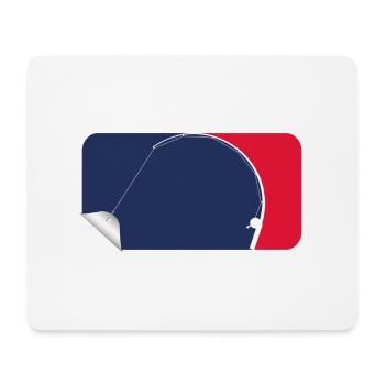 Angelsport - Mousepad (Querformat) - Weiß - Vorne