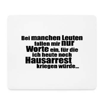 Some people ... - Mouse Pad (horizontal) - white - Front