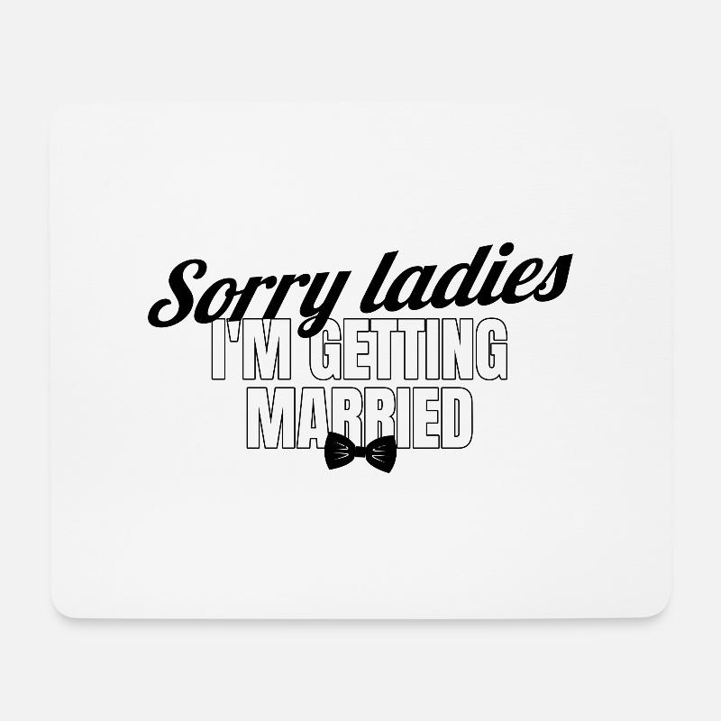 Heiraten Ladies Junggesellenabschied Geschenk - Mousepad (Querformat) - Weiß