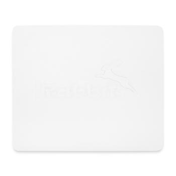 lapin - Tapis de souris (format paysage) - blanc - Devant