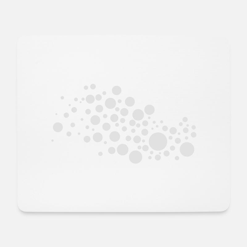circles - Mousepad (Querformat) - Weiß
