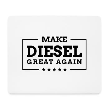 Make Diesel Great Again - Lustiger Abgasskandal - Tapis de souris (format paysage) - blanc - Devant