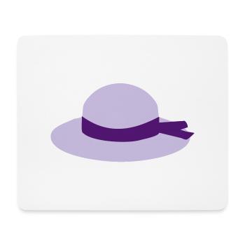 hut - Mousepad (Querformat) - Weiß - Vorne