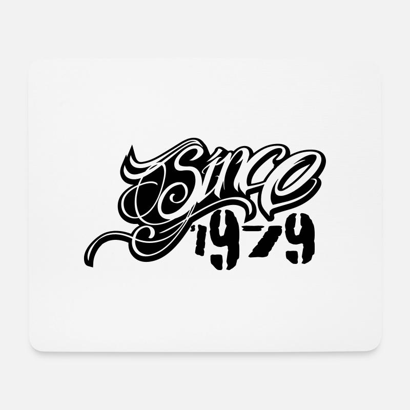 since 1979 - Mousepad (Querformat) - Weiß