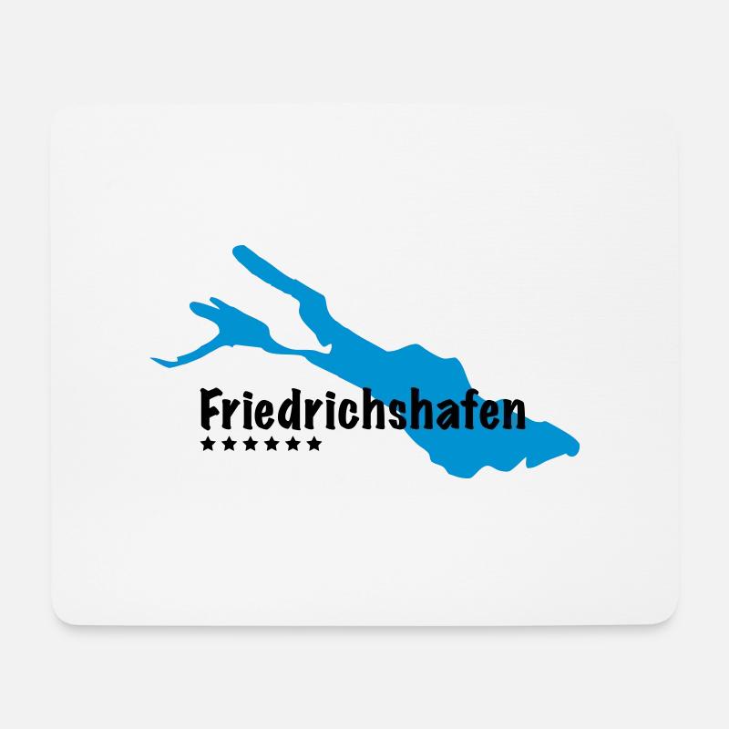 Friedrichshafen Bodensee - Mouse Pad (horizontal) - white