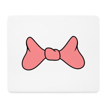 Bow - Mouse Pad (horizontal) - white - Front