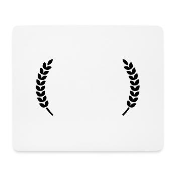 stars symbol - Mousepad (Querformat) - Weiß - Vorne