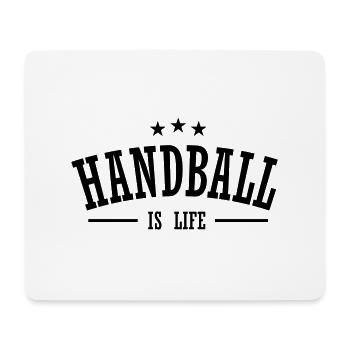 handball is life 3 - Mouse Pad (horizontal) - white - Front