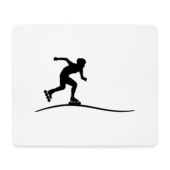 Sport - Inline Skating - Mousepad (Querformat) - Weiß - Vorne