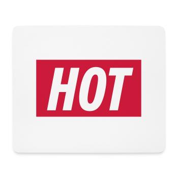 Hot - Mouse Pad (horizontal) - white - Front