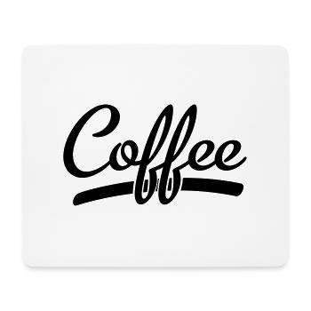 coffee - Mouse Pad (horizontal) - white - Front