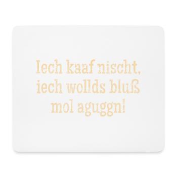 Erzgebirge Design - Mousepad (Querformat) - Weiß - Vorne