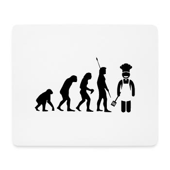 Kochen Koch backen Food Kitchen - Mousepad (Querformat) - Weiß - Vorne