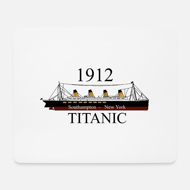 Titanic - Mouse Pad (horizontal) - white