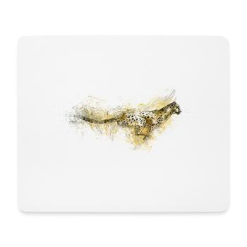 Cheetah - Mouse Pad (horizontal) - white - Front