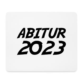 Abitur 2023 - Mousepad (Querformat) - Weiß - Vorne