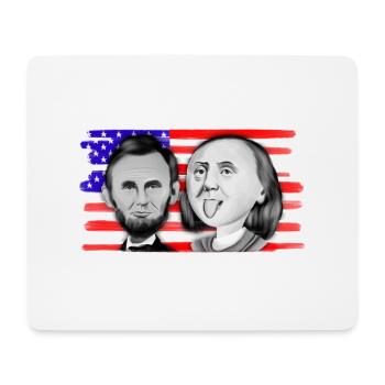 Franklin & Lincoln - Mouse Pad (horizontal) - white - Front