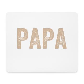 Papa Das Original Herren Vatertag Ehemann Familie - Mousepad (Querformat) - Weiß - Vorne