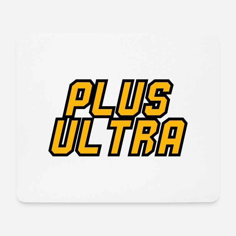 Plus Ultra - Mousepad (Querformat) - Weiß
