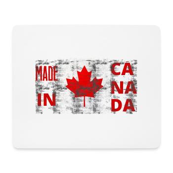 Fabriqué au Canada - Tapis de souris (format paysage) - blanc - Devant