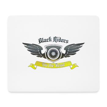 Ride Motorrad Fahrrad Moped motorcros rides aventur - Mousepad (Querformat) - Weiß - Vorne