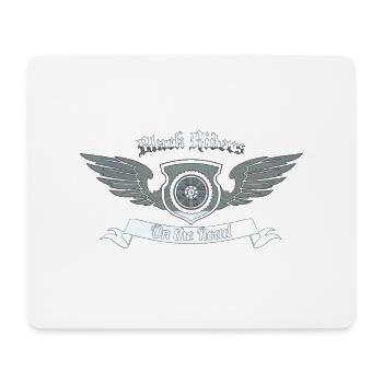 Ride Motorcycle Bike moped motorcros rides aventur - Mouse Pad (horizontal) - white - Front