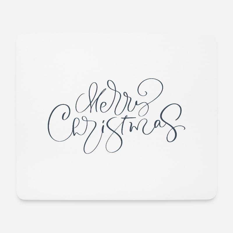 Merry Christmas - Mouse Pad (horizontal) - white