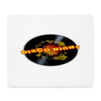 Disco Night Exploding Long Playing Record - Mousepad (Querformat) - Weiß - Vorne