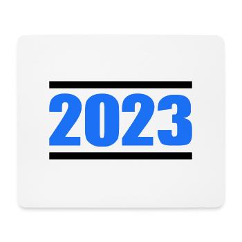 2023 - Tapis de souris (format paysage) - blanc - Devant