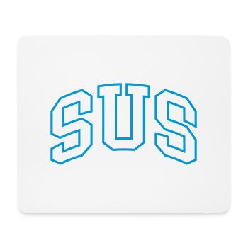 Sus - Tapis de souris (format paysage) - blanc - Devant