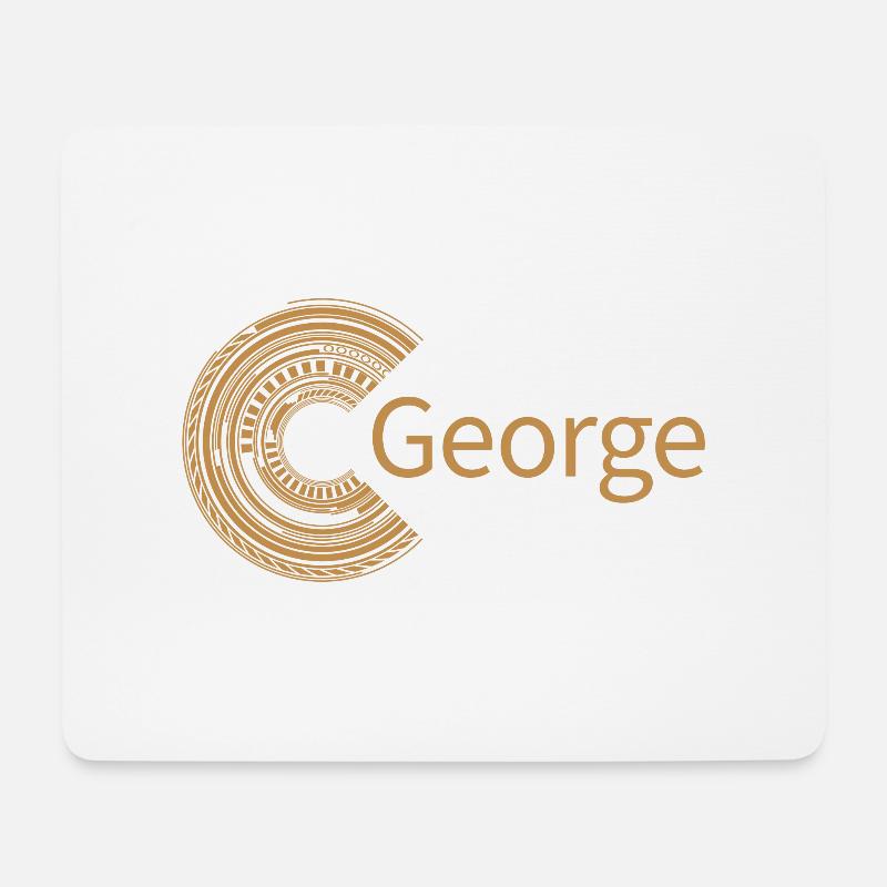 For George - Mouse Pad (horizontal) - white